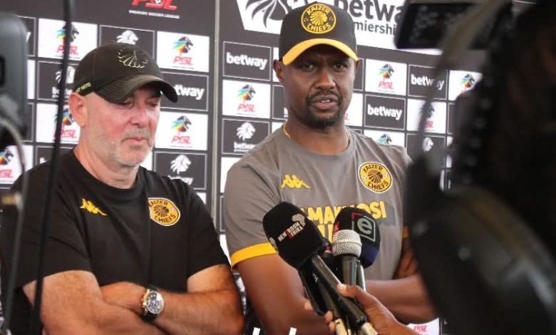 Kaizer Chiefs coach Nasreddine Nabi at Soweto derby press conference