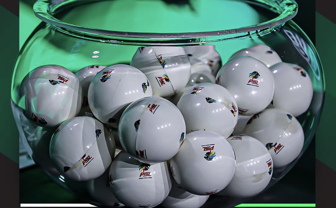 The Nedbank Cup draw balls ahead of the draw