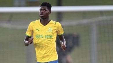 Ofentse Mashiane in action for Mamelodi Sundowns in the DDC