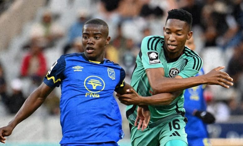 Orlando Pirates v Cape Town City in a league match