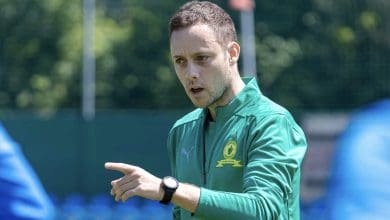 Former Mamelodi Sundowns assistant coach Romain Folz during pre-season