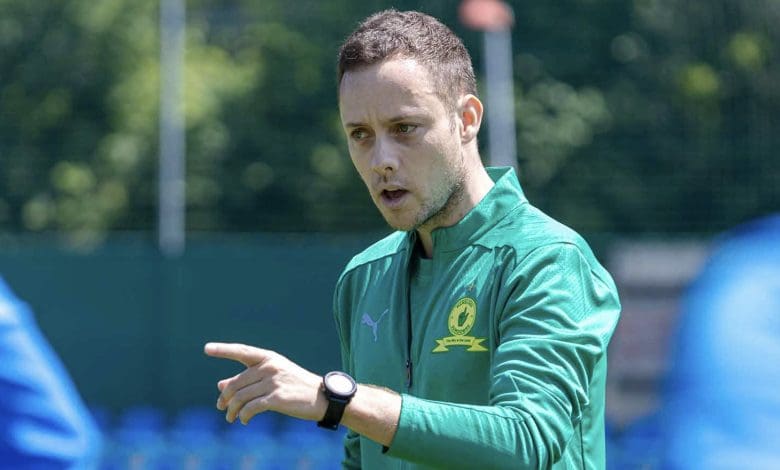 Former Mamelodi Sundowns assistant coach Romain Folz during pre-season