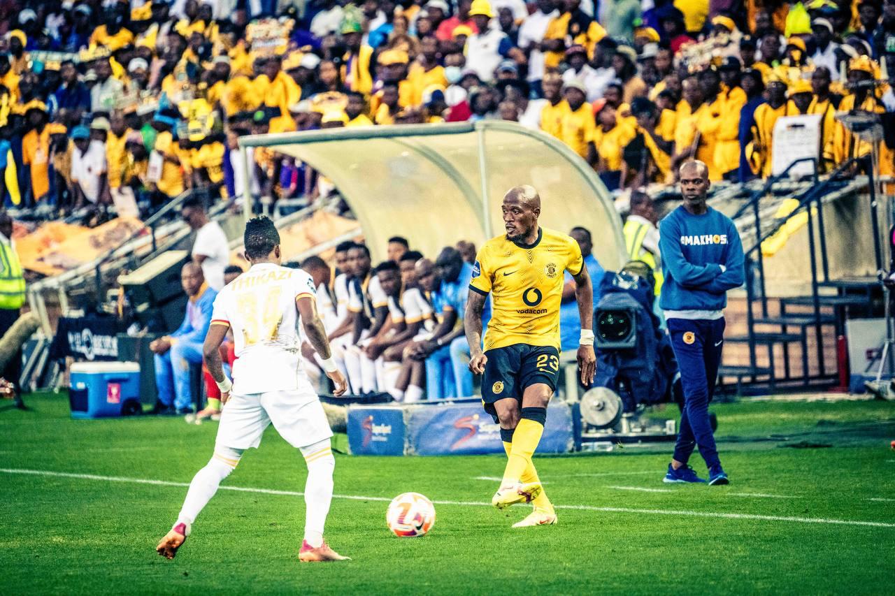 Sifiso Hlanti in action for Kaizer Chiefs.