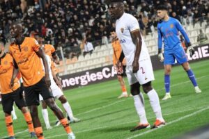 Stellenbosch FC versus RS Berkane in a CAF Confederations Cup group phase match