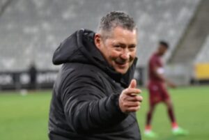 Stellenbosch FC head coach Steve Barker.