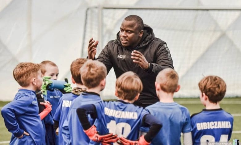 Ex-Pirates striker Takesure Chinyama coaching KS Bibiczanka youth in Poland