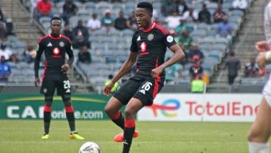 Thalente Mbatha in action for Orlando Pirates