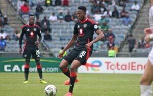 Thalente Mbatha in action for Orlando Pirates