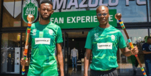 AmaZulu FC co-coaches Vusumuzi Vilakazi and Arthur Zwane