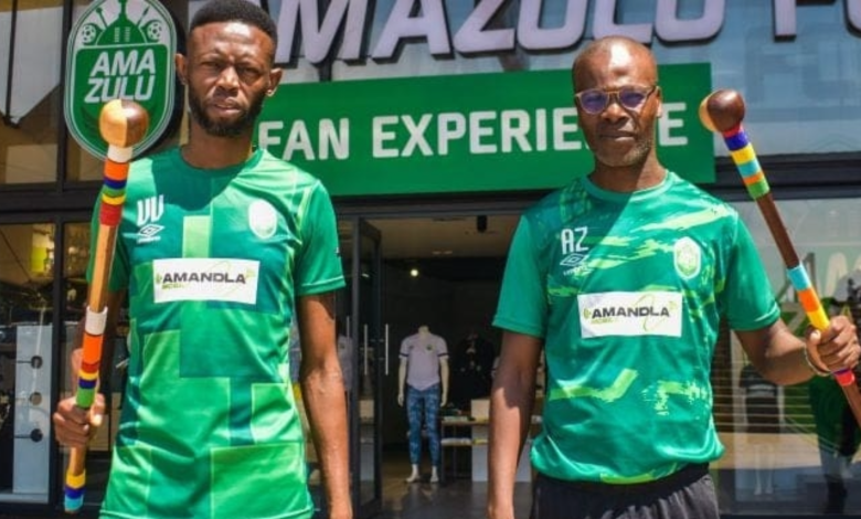 AmaZulu FC co-coaches Vusumuzi Vilakazi and Arthur Zwane