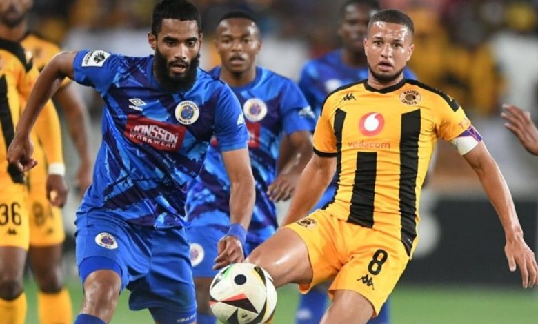 Yusuf Maart and Tashreeq Morris during a game between SuperSport United and Kaizer Chiefs