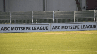 ABC Motsepe League advertising board