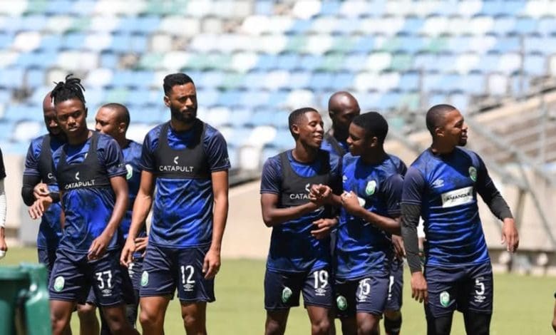 AmaZulu FC players during training