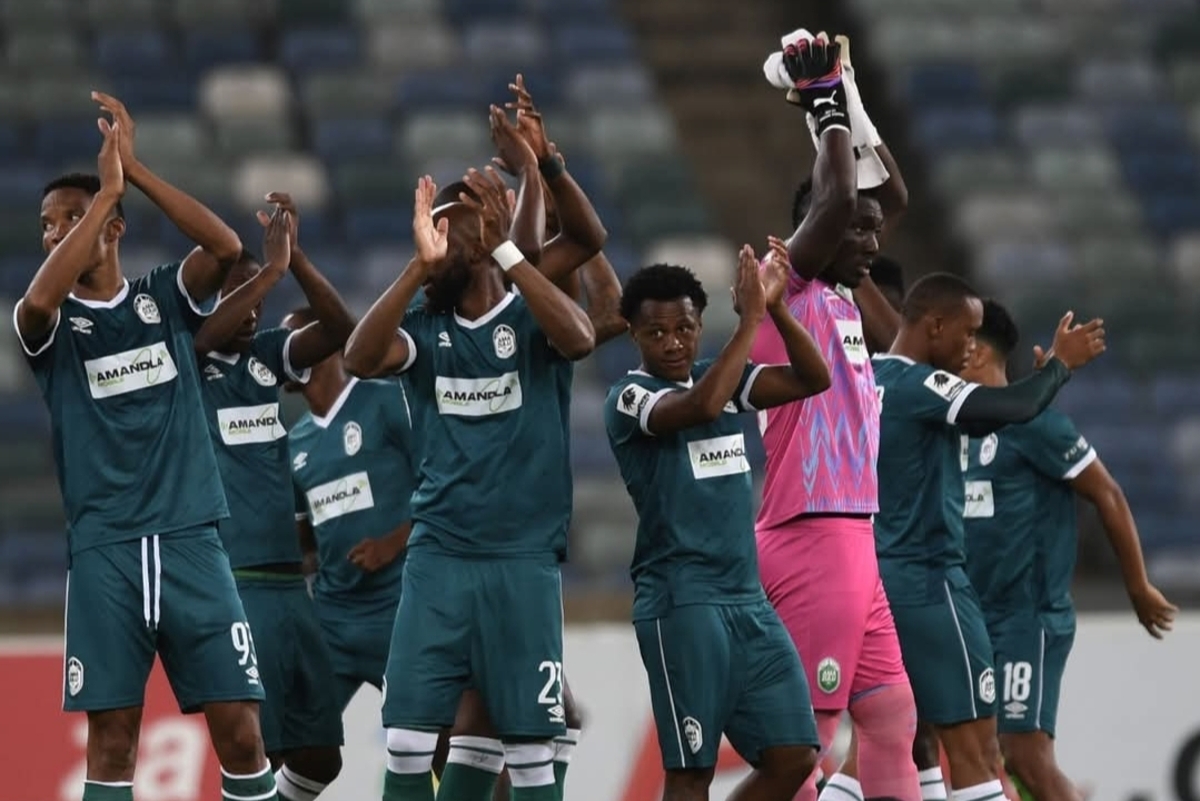 AmaZulu FC players after a Betway Premiership match