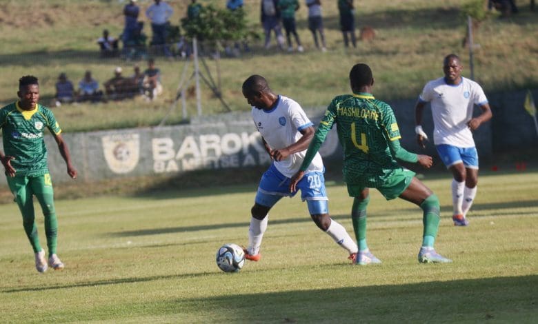 Baroka FC and Durban City FC in the Motsepe Foundation Championship