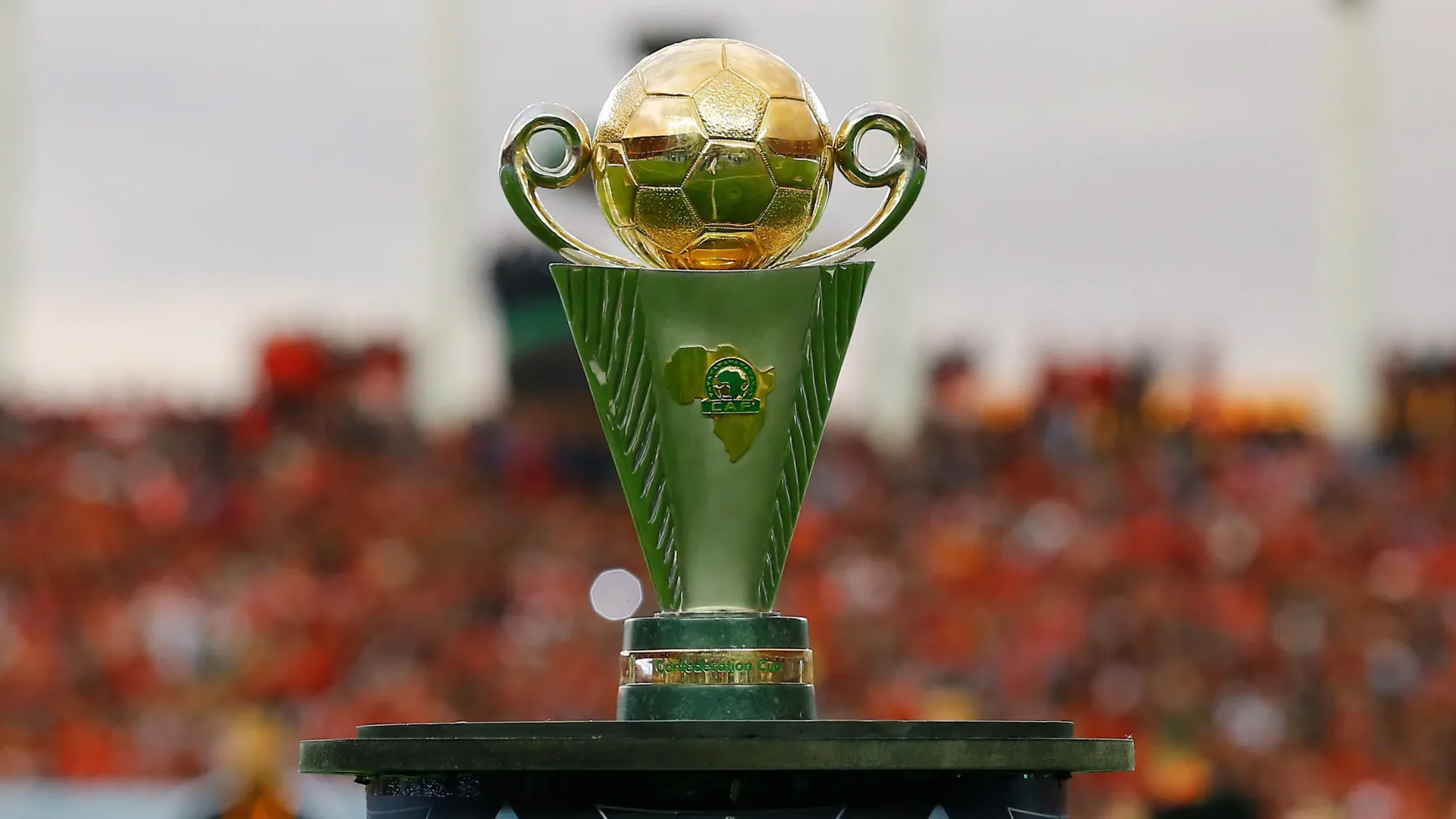 The CAF Confederation Cup trophy