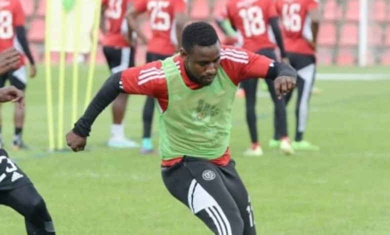 Collins Makgaka during his stint at Orlando Pirates