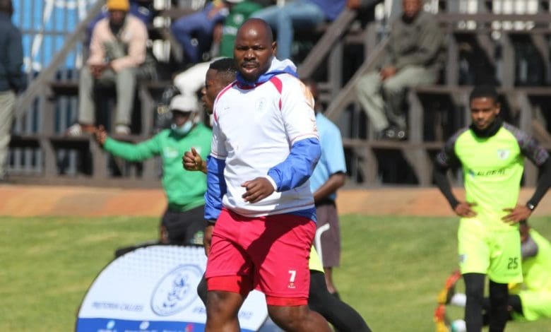 Collins Mbesuma during his time at Pretoria Callies