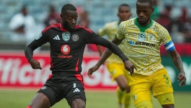 Deon Hotto in action against Baroka FC