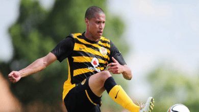 Dominic Isaacs during his time at Kaizer Chiefs