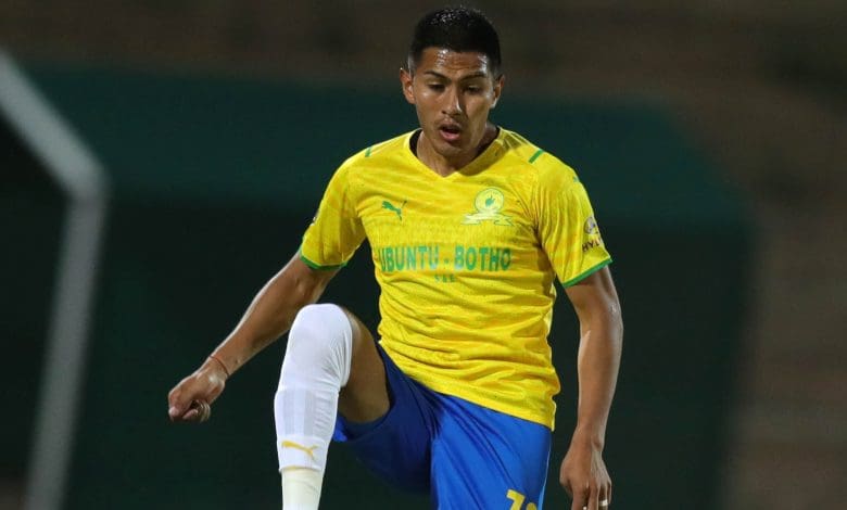 Erwin Saavedra in action Mamelodi Sundowns