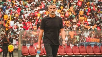 Jose Riveiro during Orlando Pirates match