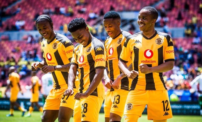 Kaize Chiefs players celebrating a goal