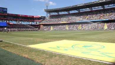 Loftus Versfeld Stadium Pitch ahead of the Mamelodi Sundowns and Orlando Pirates game