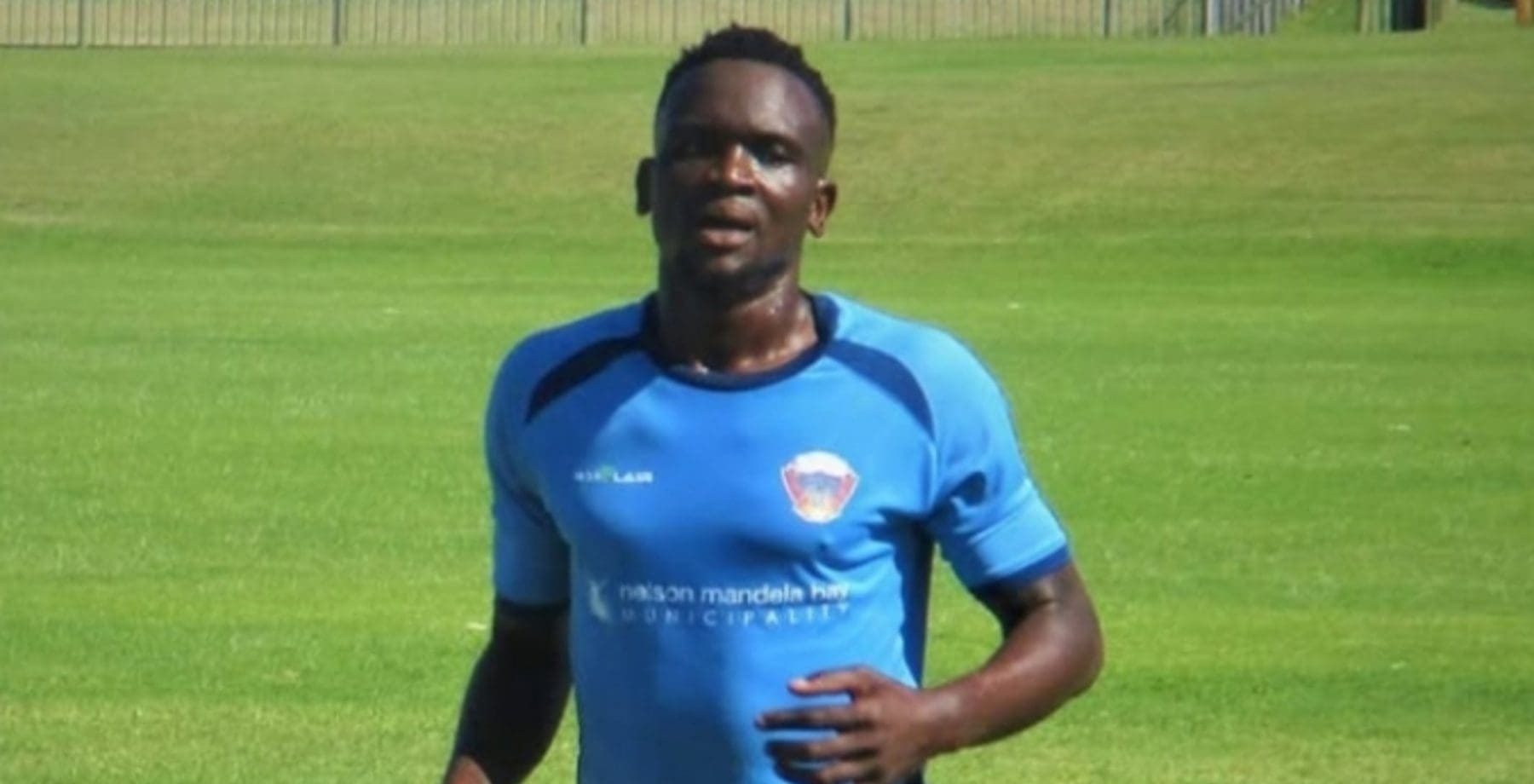 Luyolo Nomandela during his stint at Chippa United