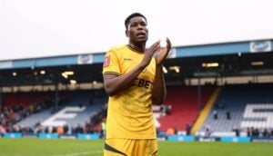 Marshall Munetsi after his Wolverhampton Wanderers debut