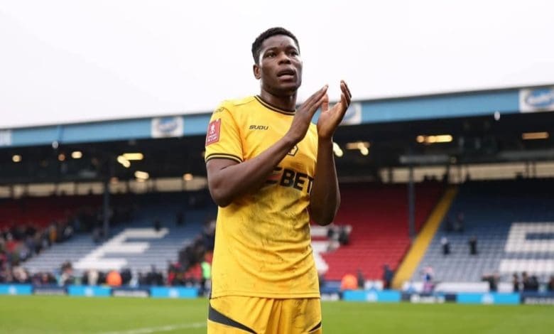 Marshall Munetsi after his Wolverhampton Wanderers debut