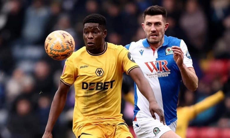 Marshall Munesti in action against Blackburn Rovers