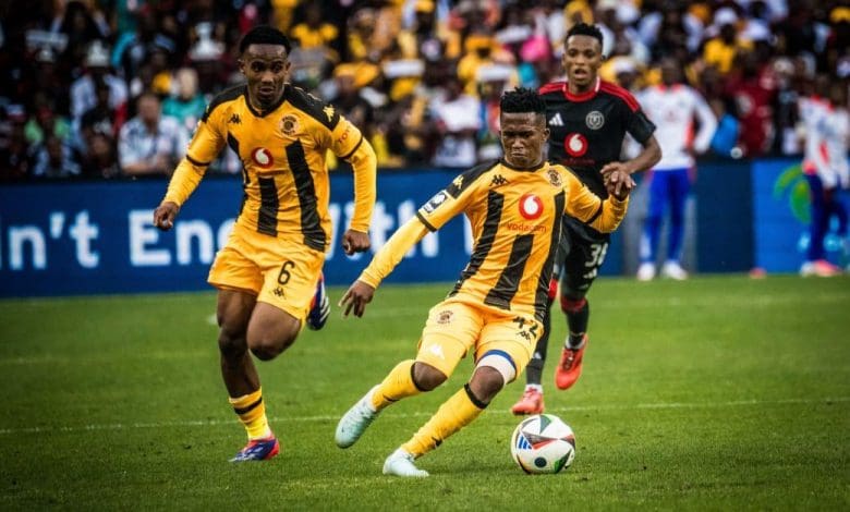 Mduduzi Shabalala and Njabulo Blom in action against Orlando Pirates recently.