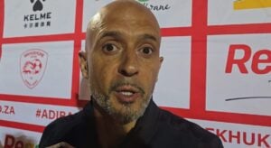 Mamelodi Sundowns coach Miguel Cardoso has provided an update on the recovery of goalkeeper Ronwen Williams