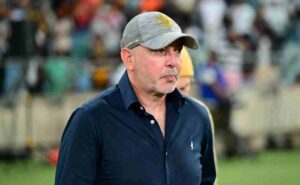 Nasreddine Nabi of Kaizer Chiefs after a game