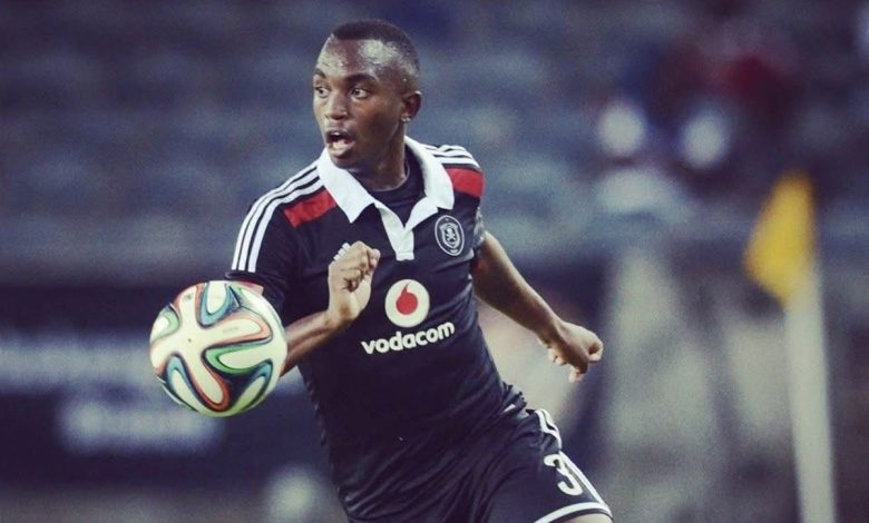 Left-back Patrick Phungwayo during his time at Orlando Pirates