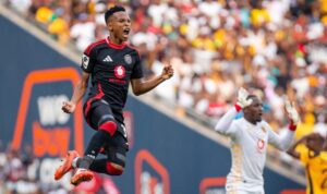 Relebohile Mofokeng in action for Orlando Pirates