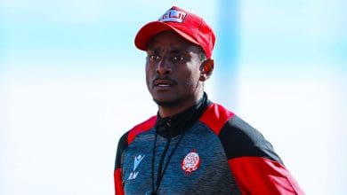 Rulani Mokwena in Wydad Casablanca training