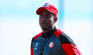 Rulani Mokwena in Wydad Casablanca training