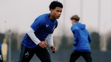 Shandre Campbell training at Club Brugge