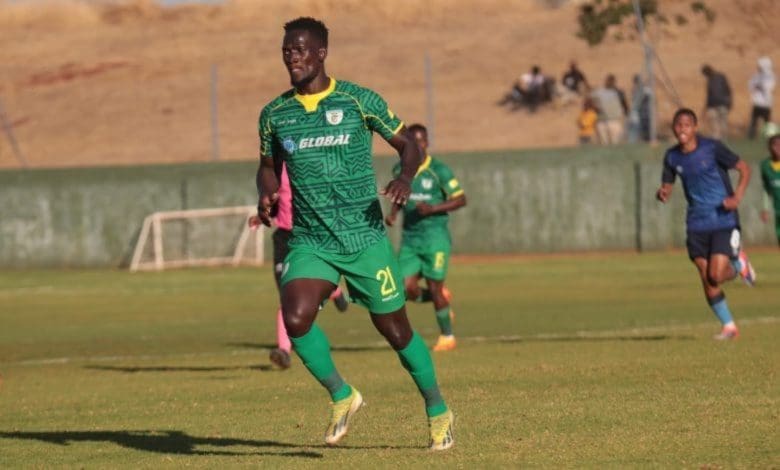 Siphelele Mthembu during his stint at Baroka FC