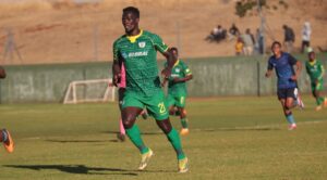 Siphelele Mthembu: in action for Baroka FC