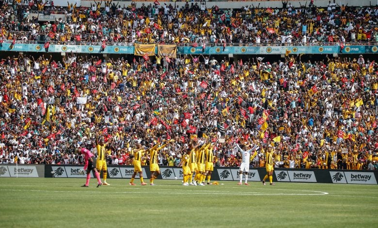 Soweto Derby crowd for the Kaizer Chiefs and Orlando Pirates tie