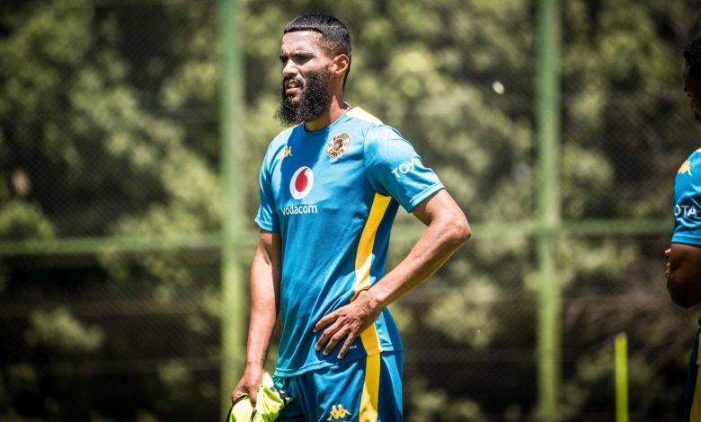 Tashreeq Morris during a training session at Kaizer Chiefs
