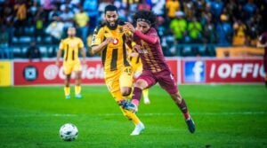 Tashreeq Morris in action for Kaizer Chiefs