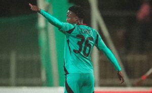 Thabiso Sesane in action for Orlando Pirates