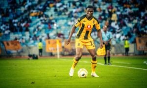 Thatayaone Ditlhokwe in action at Kaizer Chiefs
