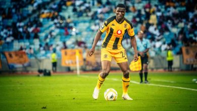 Thatayaone Ditlhokwe in action at Kaizer Chiefs