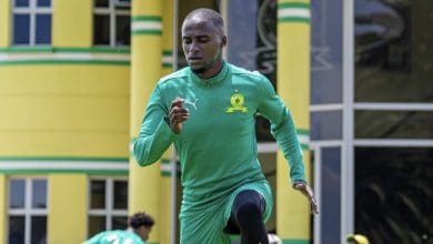 Thembinkosi Lorch training at Chloorkop