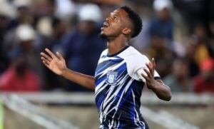 Magesi FC striker Wonderboy Makhubu